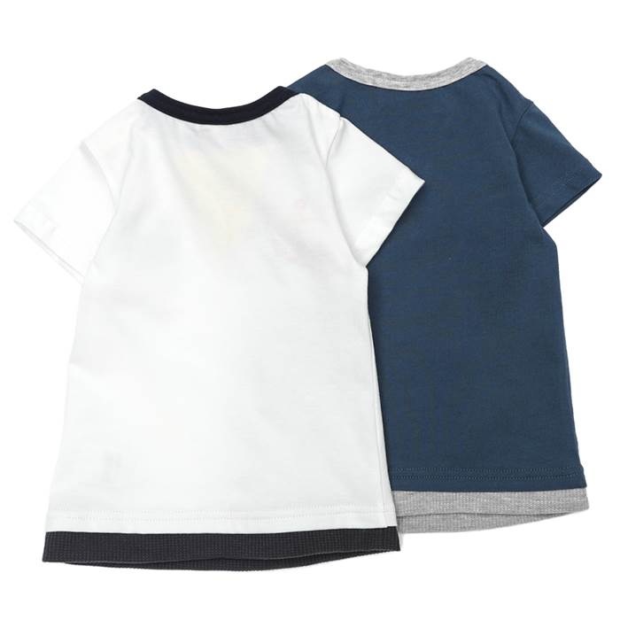 【40%OFF SALE セール】La Chiave (ラ キエーベ ) 半袖Tシャツ (80〜130cm) 男の子 80cm 90cm 95cm 100cm 110cm 120cm 130cm キムラタン 子供服 本体綿100%