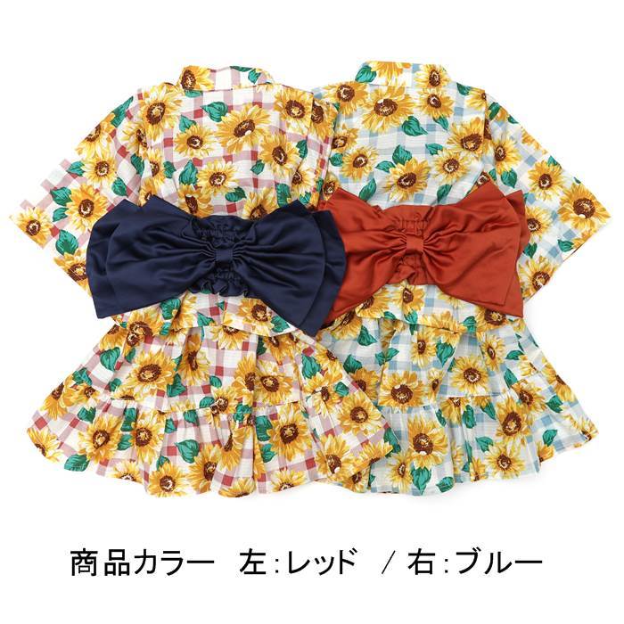 【66%OFF SALE 均一価格セール】Bobson (ボブソン ) ワンピース浴衣 (80〜130cm) 女の子 80cm 90cm 95cm 100cm 110cm 120cm 130cm キムラタン 子供服