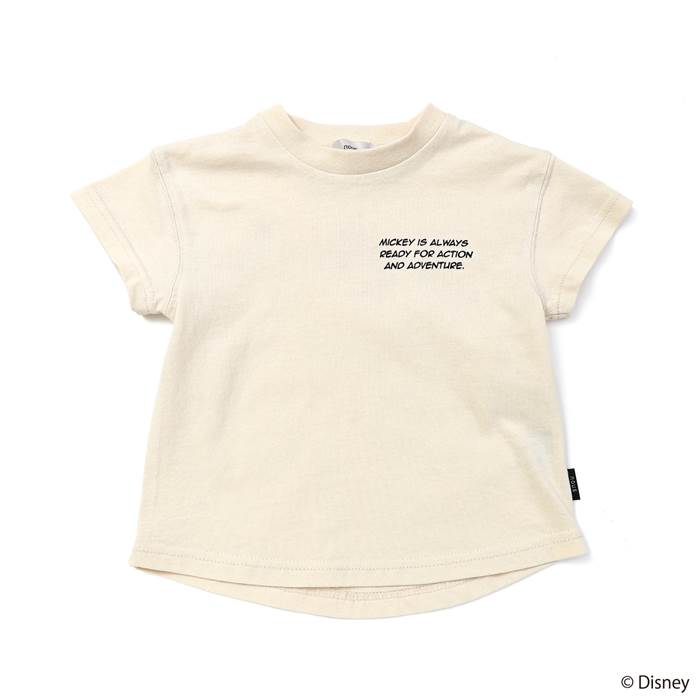 【ノベルティ対象商品】n.o.u.s (ノウズ ) ／MICKEYデザインTシャツ (80〜140cm) 女の子 男の子 80cm 90cm 100cm 110cm 120cm 130cm 140cm キムラタン 子供服 本体綿100%