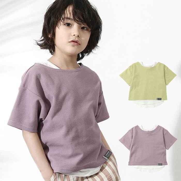 【81%OFF SALE 】 Bobson (ボブソン ) セットアップTシャツ (80〜140cm) 女の子 男の子 80cm 90cm 100cm 110cm 120cm 130cm 140cm キムラタン 子供服