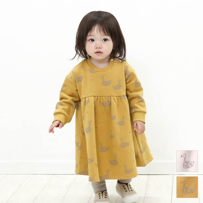 【期間限定 50%OFF】Piccolo (ピッコロ ) ワンピース (80〜95cm) 女の子 80cm 90cm 95cm キムラタン 子供服 本体綿100%［アウター］bbyAW