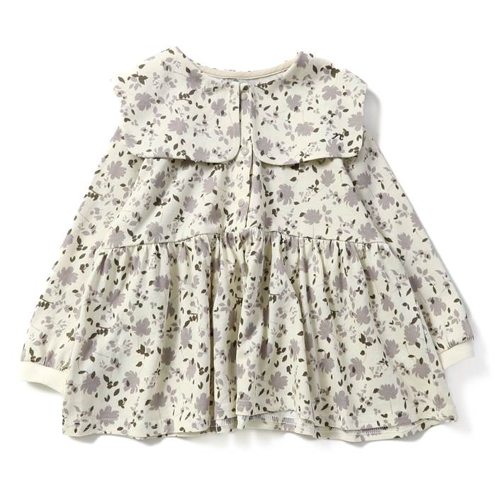 【期間限定 40%OFF】n.o.u.s (ノウズ ) Tシャツ(長袖) (70〜90cm) 女の子 70cm 80cm 90cm キムラタン 子供服 本体綿1...