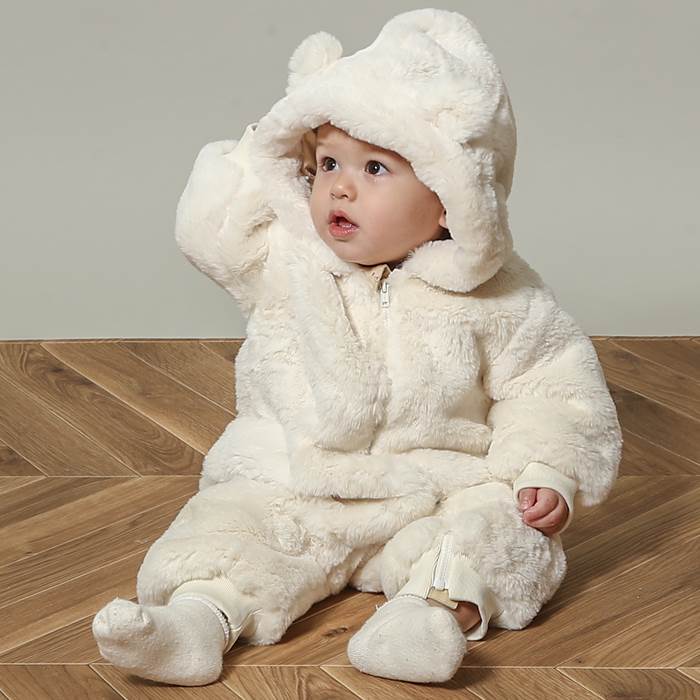 【期間限定 40%OFF】n.o.u.s (ノウズ ) 着ぐるみジャンプスーツ (70〜80cm) 女の子 男の子 70cm 80cm キムラタン 子供服[ベビ...