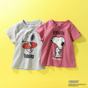 【30 OFF SALE】n.o.u.s (ノウズ ) PEANUTS Tシャツ (80～140cm) 女の子 男の子 80cm 90cm 100cm 110cm 120cm 130cm 140cm キムラタン 子供服 本体綿100 半袖 ベビー服 夏物 服 おしゃれ 夏 ギフト 兄弟 姉妹 スヌーピー コラボ PEANUTS リンク おそろい