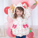 【20%OFF SALE】coeur a coeur (クーラクール ) うさ耳中綿ジャケット (80〜100cm) 女の子 80cm 90cm 100cm キ...