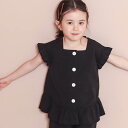 【GW限定 40%OFF】n.o.u.s (ノウズ ) フリルブラウス (80〜140cm) 女の子 80cm 90cm 100cm 110cm 120cm 1...