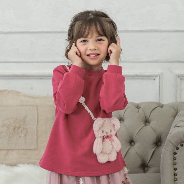 Biquette Club (ビケットクラブ ) トレーナー (80〜140cm) 女の子 80 90 100 110 120 130 140 キムラタン 子供服のサムネイル