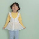 【GW限定 30%OFF】n.o.u.s (ノウズ ) チュニックレイヤードTシャツ (80〜140cm) 女の子 80 90 100 110 120 130 ...