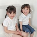 Biquette Club (ビケットクラブ ) 半袖ブラウス (80〜140cm) 女の子 80 90 100 110 120 130 140 キムラタン 子...
