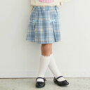 Biquette Club (ビケットクラブ ) スカート風キュロット (90~140cm) 女の子 90 100 110 120 130 140 キムラタン 子供服 チェック リボン パンツ 小学校 子ども服 おしゃれ かわいい 無地