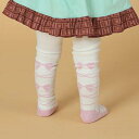 coeur a coeur (クーラクール ) タイツ (80~120cm) 女の子 80~90 90~100 110~120 キムラタン 子供服 リボン バレエシューズ風 ベビー
