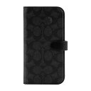 Coach CIPH-122-SCBLK 2022 iPhone 14 Plus用スマートフォンケース [ Signature C Black ] ブラック