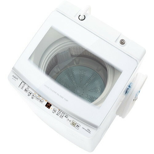 【無料長期保証】AQUA AQW-V7P(W) 全自動洗濯機 V series 7kg ホワイト AQWV7P(W) 2