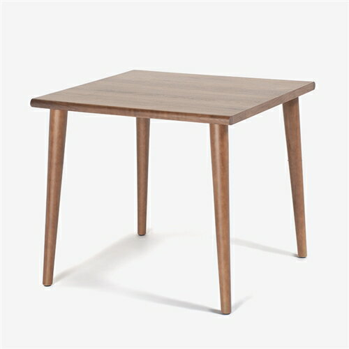 大塚家具 ダイニングテーブル「ユノ3」幅80cm ウォールナット材 丸脚【※AR対応】