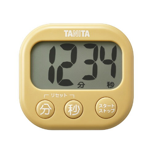 Rakuten - タニタ TD-429YL 抗菌でか見えタイマー マスタードイエロー