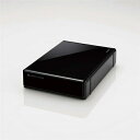 エレコム ELD-QEN2020UBK SeeQVault対応3.5インチ外付けハードディスク 2TB(2)