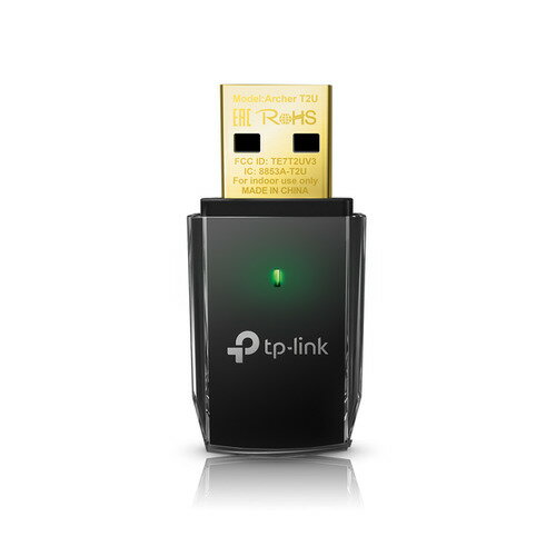 TP-Link ティーピーリンク 無線LAN子機 AC600デュアルバンド 11ac/n/a/g/b433Mbps+200Mbps 3年保証 ARCHER T2U V3 TP-Link ティーピーリンク 無線LAN子機 AC600デュアルバンド 11ac/n/a/g/b433Mbps+200Mbps 3年保証 ARCHER T2U V3