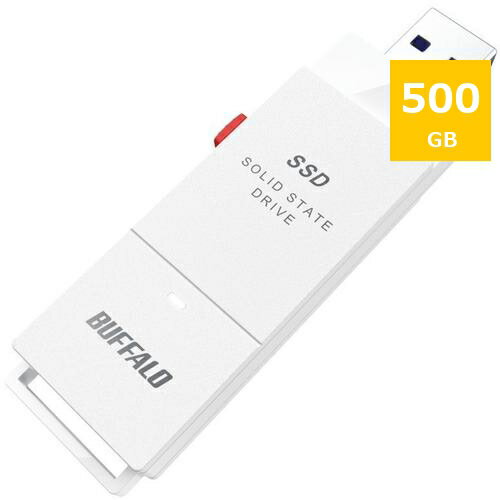 BUFFALO SSD-SCT500U3-WA դSSD 500GB ۥ磻