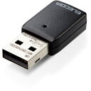 エレコム WDC-867DU3S2 Wi-Fi 5(11ac) 867+300Mbps USB3.0対応小型無線LANアダプター ブラック WDC867DU3S2●持ち運びに便利な小型設計!手軽にWi-Fi 5通信ができる11ac・USB3.0対応867Mbps小型無線LANアダプターです。●USB3.0に対応し、手軽にWi-Fi 5通信ができる11ac・USB3.0対応867Mbps小型無線LANアダプターです。●5GHz帯(11ac/a)は867Mbps、2.4GHz帯(11n/g/b)は300Mbpsの通信が可能です。(規格値)●ノートパソコンに装着しても、飛び出す部分はわずか約22mmの小型設計なのでパソコン周りがすっきり使えます。●ルーターから離れた場所でも集中した電波を受信できる「ビームフォーミング」機能にも対応し、快適に通信が可能です。●※ルーター側も「ビームフォーミング(Z)」に対応している必要があります。●他の端末と同時にデータを受信・処理することができるMU-MIMO機能を搭載しています。●※ルーター側もMU-MIMOに対応している必要があります。●自社環境認定基準を1つ以上満たし、『THINK ECOLOGY』マークを表示した製品です。●環境保全に取り組み、製品の包装容器が紙・ダンボール・ポリ袋のみで構成されている製品です。&nbsp;【仕様】対応OS(Windows)：Windows 11/10対応OS(Mac)：macOS Catalina 10.15/macOS Mojave 10.14無線規格：IEEE 802.11ac/IEEE 802.11n/IEEE 802.11g/IEEE 802.11b/IEEE 802.11a無線伝送方式：IEEE 802.11ac:MIMO-OFDM、IEEE 802.11n:MIMO-OFDM、IEEE 802.11g:OFDM、IEEE 802.11b:DS-SS、IEEE 802.11a:OFDM無線伝送速度(理論値)：IEEE 802.11ac:最大867Mbps、IEEE 802.11n:最大300Mbps、IEEE 802.11g:最大 54Mbps、IEEE 802.11b:最大11Mbps、IEEE 802.11a:最大54Mbps周波数帯域：2.4GHz帯:2、400〜2、484MHz、5.2GHz帯(W52):5、150〜5、250MHz、5.3GHz帯(W53):5、250〜5、350MHz、5.6GHz帯(W56):5、470〜5、725MHzチャンネル：2.4GHz帯:1〜13ch、5GHz帯(W52/W53/W56):36/40/44/48/52/56/60/64/100/104/108/112/116/120/124/128/132/136/140ch無線セキュリティ：WPA3 Personal(AES)/WPA2 Personal(AES)/WPA Personal(TKIP)/WEP(64bit/128bit) ※WPA3を利用する場合、WPS機能は使えません。 ※Windows10でWPA3を使用する場合、Windows10のバージョンを19H1以上にアップデートしてください。ビームフォーミング機能：対応MU-MIMO機能：対応設定方式：WPS(ソフト/ボタン方式)アクセス方式：インフラストラクチャーアンテナ(本数)：内蔵アンテナ送受信2本(2.4GHz/5GHz共用)送信出力：10mW/MHz以下IEEE802.1X対応方式：非対応IEEE802.1X対応サプリカント：非対応対応USB規格：USB3.0/USB2.0 ※5GHz帯で通信する場合は十分な速度を実現するため、USB3.0ポートに接続してください。 ※2.4GHz帯で通信する場合はUSB2.0で動作します。 ※本製品はパソコンに直接取り付けてください。USBハブに取り付けてのご使用は非対応となっています。USBインターフェ-ス：Type-A(オス)×1ポート