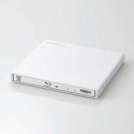 ロジテック LBD-PWB6U3CSWH Type-C ポータブルBD 再生 書込ソフト付(ホワイト) ホワイト LBDPWB6U3CSWH