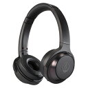 オーディオテクニカ ATH-WS330BT BK ワイヤレスヘッドホン 重低音 マイク対応 ブラック(2)