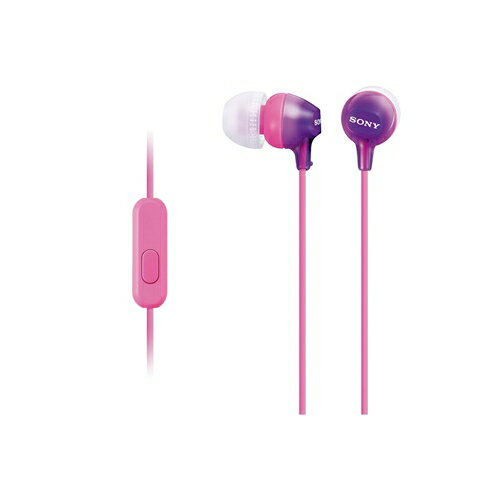 ソニー MDR-EX15AP V 密閉型インナーイヤーレシーバー アクアバイオレット ソニー MDR-EX15AP V 密閉型インナーイヤーレシーバー アクアバイオレット