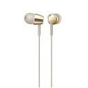 ソニー MDR-EX155-N ダイナミック密閉型カナルイヤホン ゴールド(2)