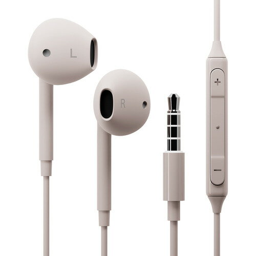 楽天KIMURAYA NET TASTEPGA PG-SEIE1BE5 3.5mmイヤホンプラグ ステレオイヤホン Premium Style ベージュPGSEIE1BE5