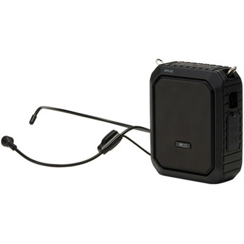 ミヨシ APK-02／BK ポータブル拡声器 防滴タイプ20W APK02／BK