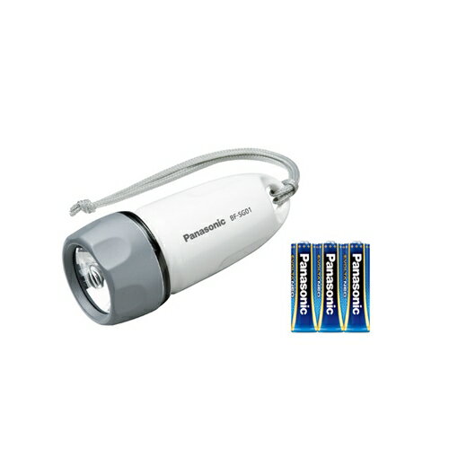 パナソニック BF-SG01N-W 乾電池エボルタNEO付き LED防水ライト BFSG01NW パナソニック BF-SG01N-W 乾電池エボルタNEO付き LED防水ライト BFSG01NW