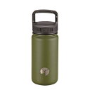 CAPTAIN STAG HDカラビナボトル 350ml オリーブドラブ(3)