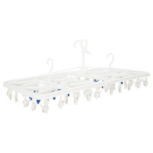 ヤマダオリジナル 折りたたみ角ハンガー60ピンチ 干し分け