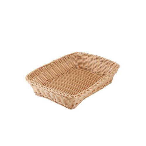 シービージャパン 洗えるバスケット ルンド レクタングルL キャラメル