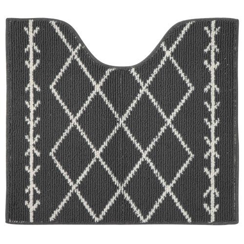 ヨコズナクリエーション ベニワレン トイレ足元マット グレー