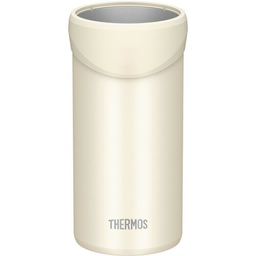 サーモス JDU-500 WH 保冷缶ホルダー 500ml缶がすっぽり ホワイト JDU500 WH