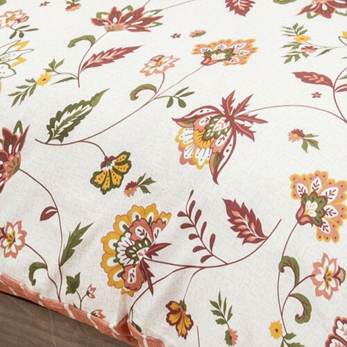 [シングルロング] 掛布団カバー サラサ ピンク [3]