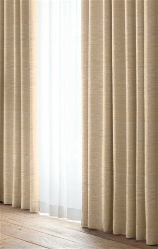 Rakuten - [200×230]カーテン レガシー ベージュ1枚入 遮光 形状記憶加工 ウォッシャブル
