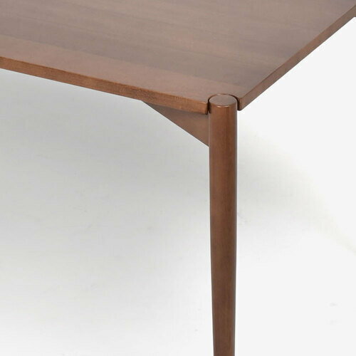 大塚家具 ダイニングテーブル「リュッケ」ブナ材 BWN(ブラックウォールナット)色 幅135cm [3]