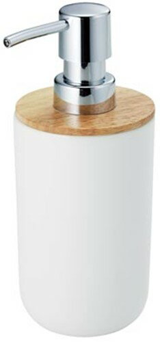 ディスペンサー ナチュラル ソープディスペンサー 220ml ホワイト (株)ちどり産業