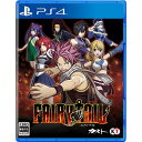 FAIRY TAIL 通常版 PS4 PLJM-16587