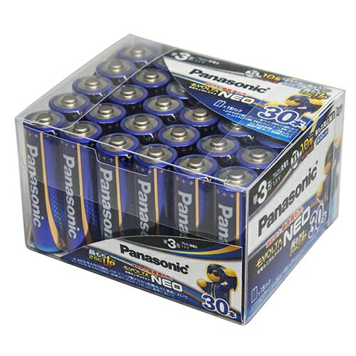 パナソニック LR6NJ30SH アルカリ乾電池 エボルタネオ 単3×30本 LR6NJ/30SH パナソニック LR6NJ30SH アルカリ乾電池 エボルタネオ 単3×30本 LR6NJ/30SH