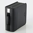 ケース エレコム CD DVD CCD-SS320BK CD/DVDファスナーケース 320枚収納(ブラック)(2)