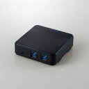 エレコム U3SW-T2 USB3.0対応切替機(PC2台)