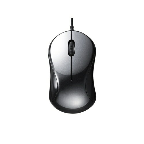 マウス バッファロー 有線 BSMBU100BK 静音/3ボタン 有線BlueLED光学式マウス ブラック