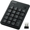 エレコム TK-TDM022SKBK テンキー ワイヤレス 無線 USB接続 抗菌 静音 メンブレン ブラック(2)