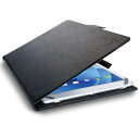 エレコム TB-10UHGFLBK タブレットケース カバー 汎用 8.5〜11.5インチ ソフトレザー 手帳型 フラップ ブラック(4)