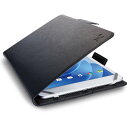 エレコム TB-08UHGFLBK タブレットケース カバー 汎用 7〜8.4インチ ソフトレザー 手帳型 ブラック