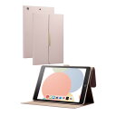 エレコム TB-A19RWVJM2PN フラップケース ソフトレザー &me ミラー付 iPad 10.2インチ 第9/8/7世代 (2021/2020/2019) 用 アッシュピンク(4)