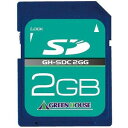 グリーンハウス GH-SDC2GG SDカード(スタンダード) 2GB●携帯電話やデジタルカメラなどの様々な機器に対応●持ち運びに便利なハードケース付●誤消去を防ぐプロテクトスイッチ付規格SD Memory Card Specification Ver2.0準拠転送速度6MB/s電源電圧2.7?3.6V消費電流100mA(max)動作環境温度0℃?+70℃、湿度25%?95%(結露なきこと)外形寸法24.0(W)×32.0(D)×2.1(H)mm重量約2g