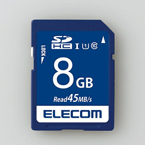エレコム MF-FS008GU11R データ復旧SDHCカード(UHS-I U1) 8GB エレコム MF-FS008GU11R データ復旧SDHCカード(UHS-I U1) 8GB